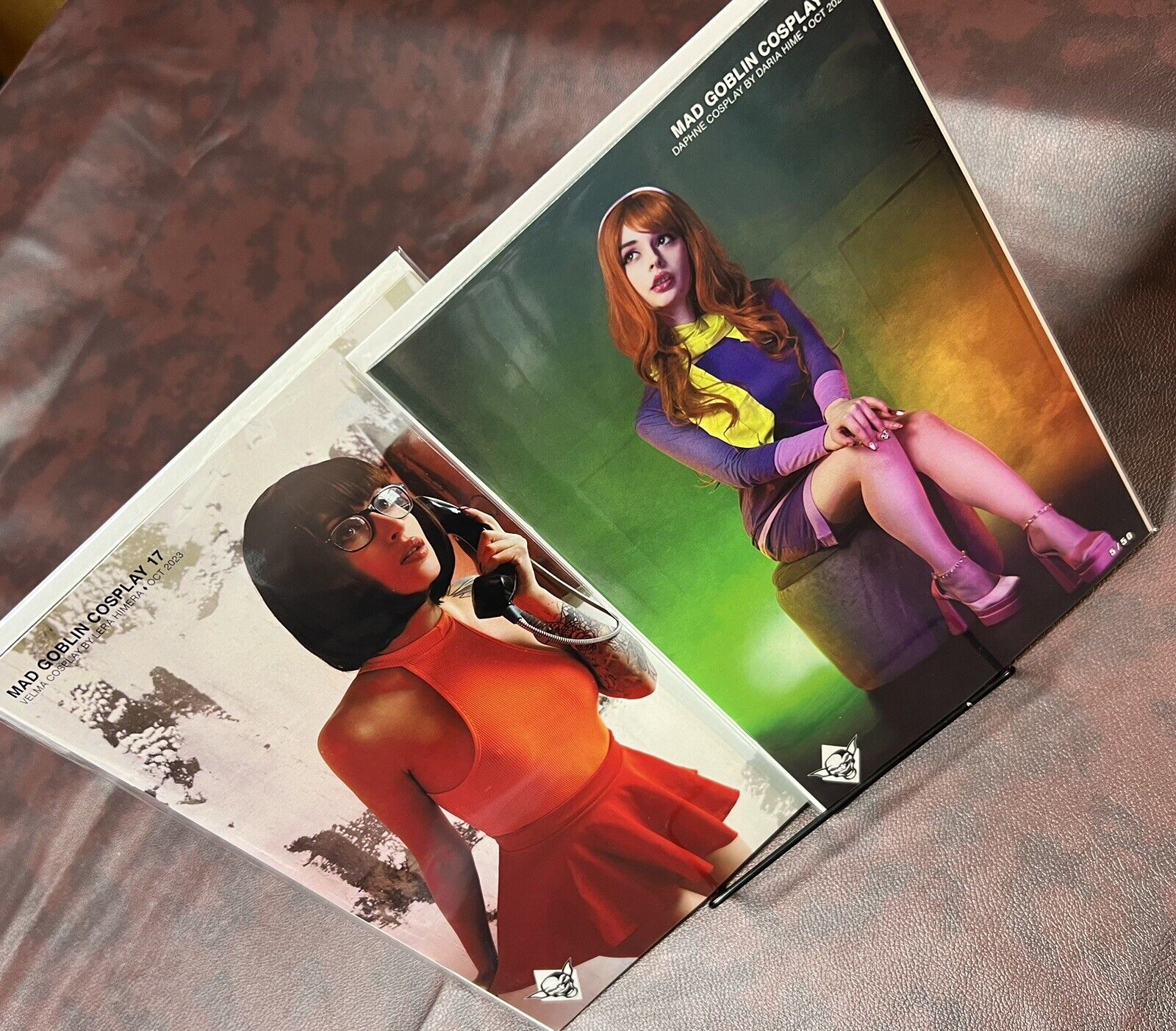 Mad Love Mad Goblin Velma Daphne Cosplay Homage Comic Covers 🔥