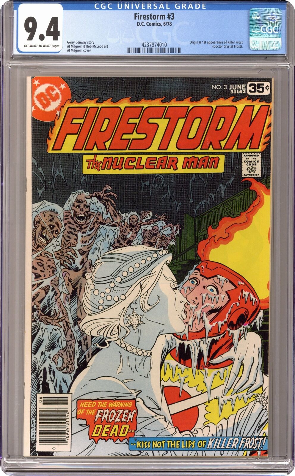 Firestorm #3 CGC 9.4 1978 4237974010