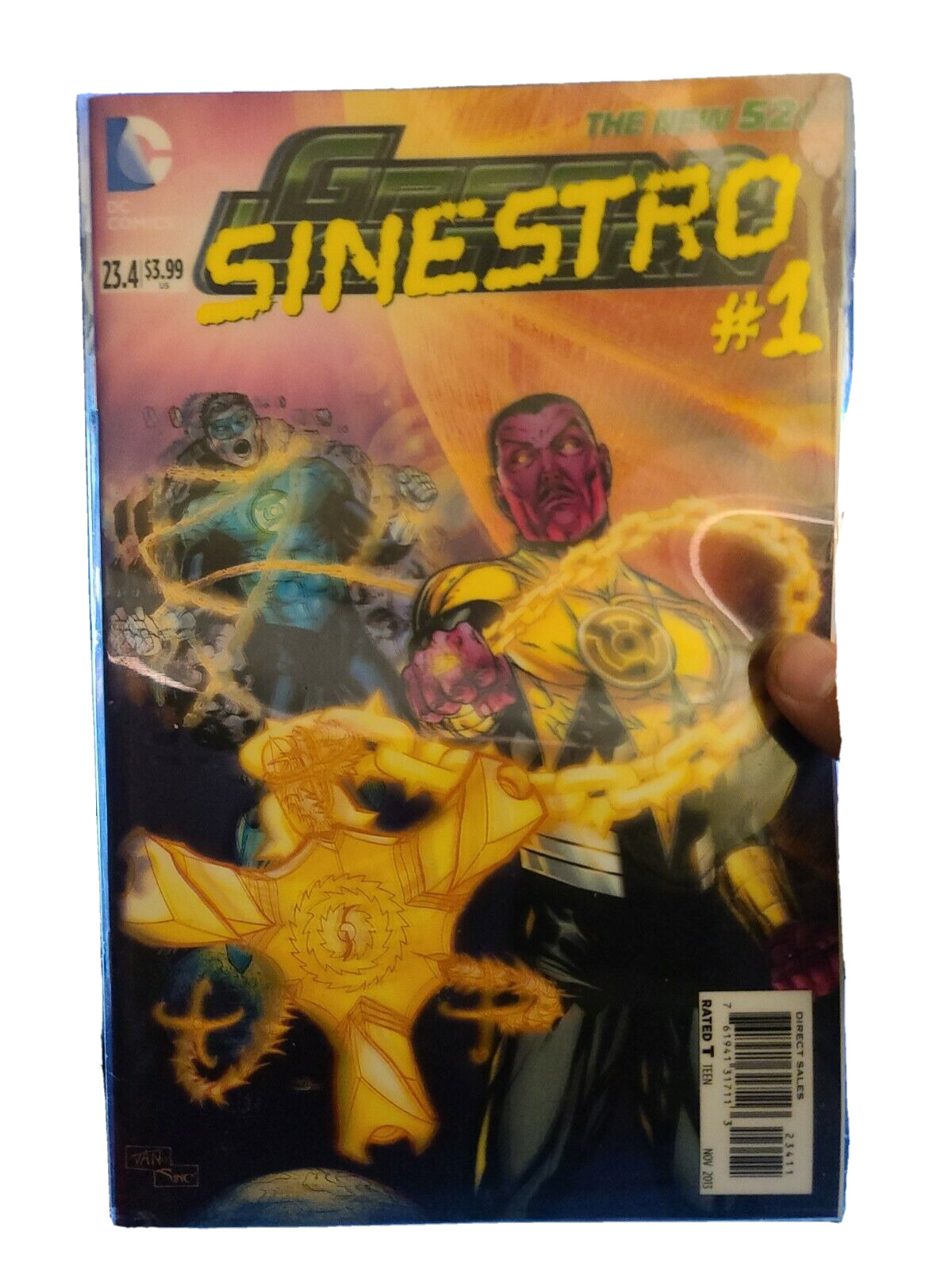Sinestro No 1 Comic The New 52