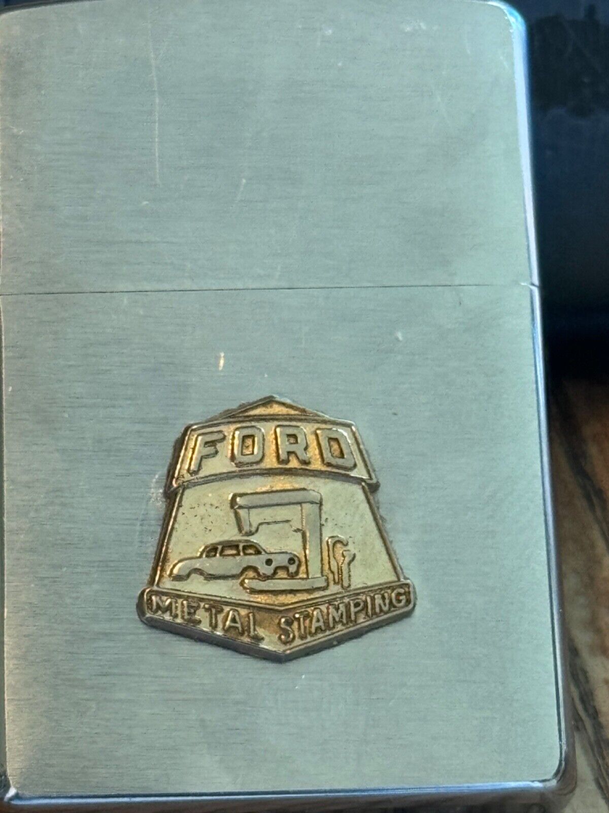 Zippo Lighter Ford Motor Company Metal Stamping