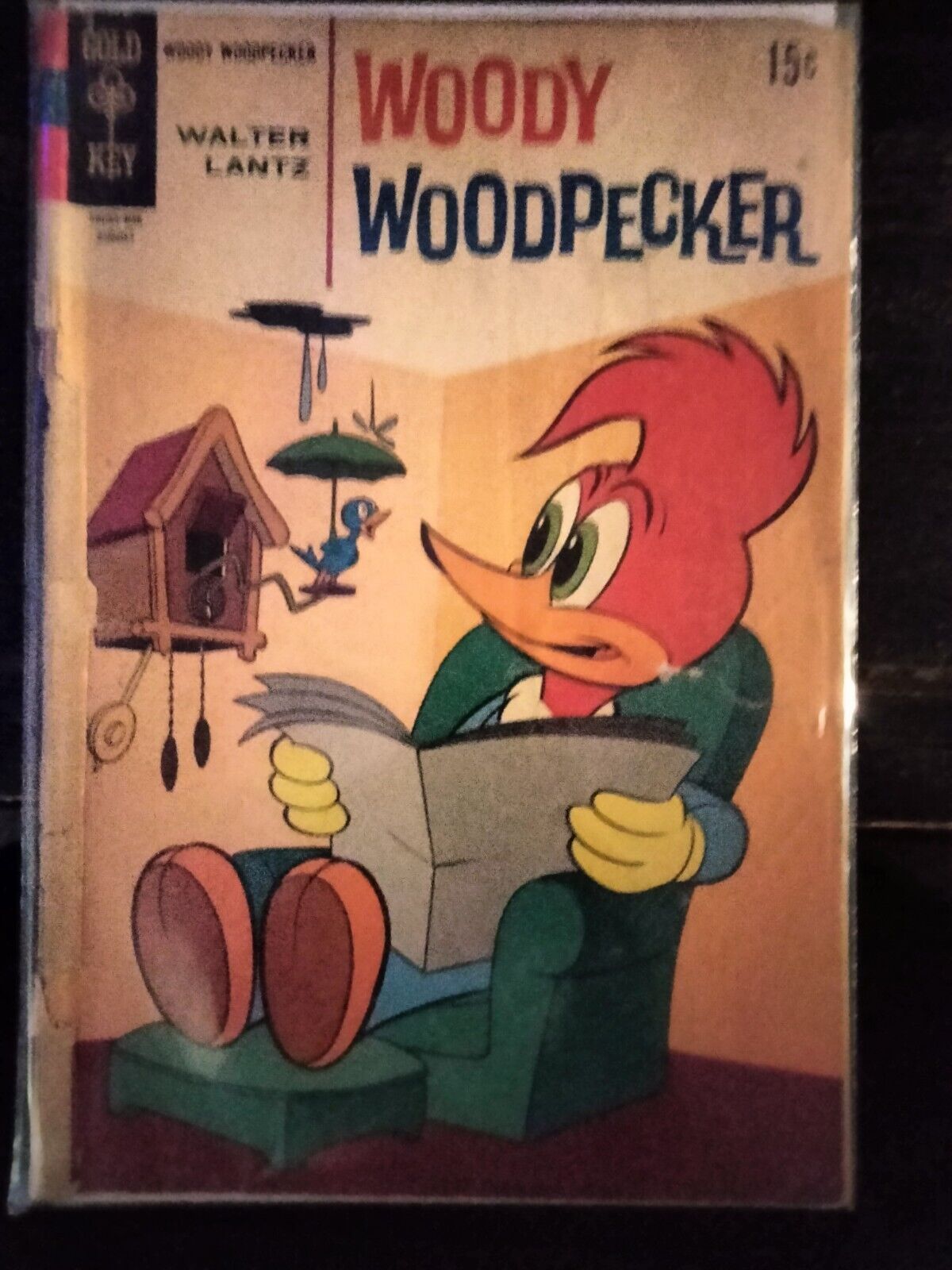 GOLD KEY Comic WOODY WOODPECKER No 106 August 1969 Torn Cover | Combined Shippin
