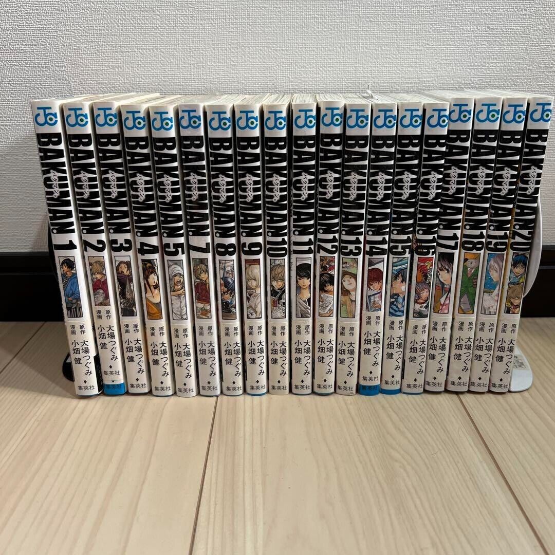 Bakuman vol. 1-20 Complete Full set Manga Comics Japanese