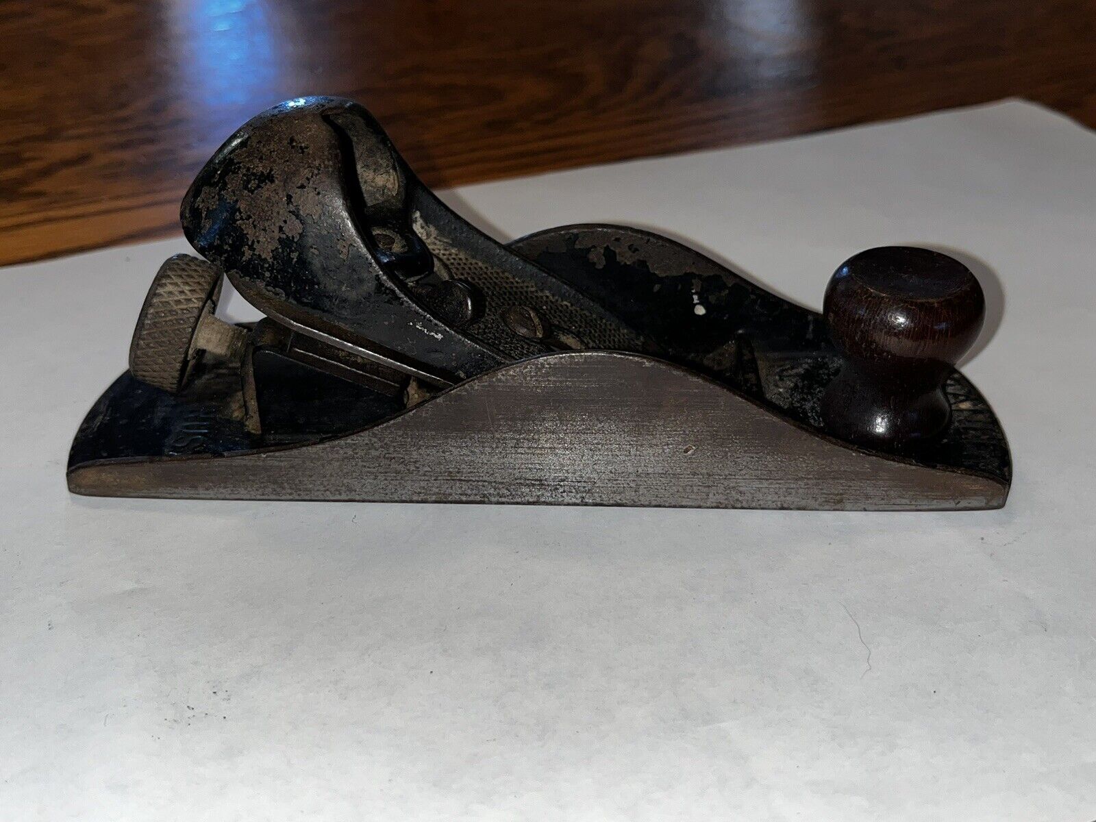 Vintage STANLEY No. 220 Wood Plane Made In USA