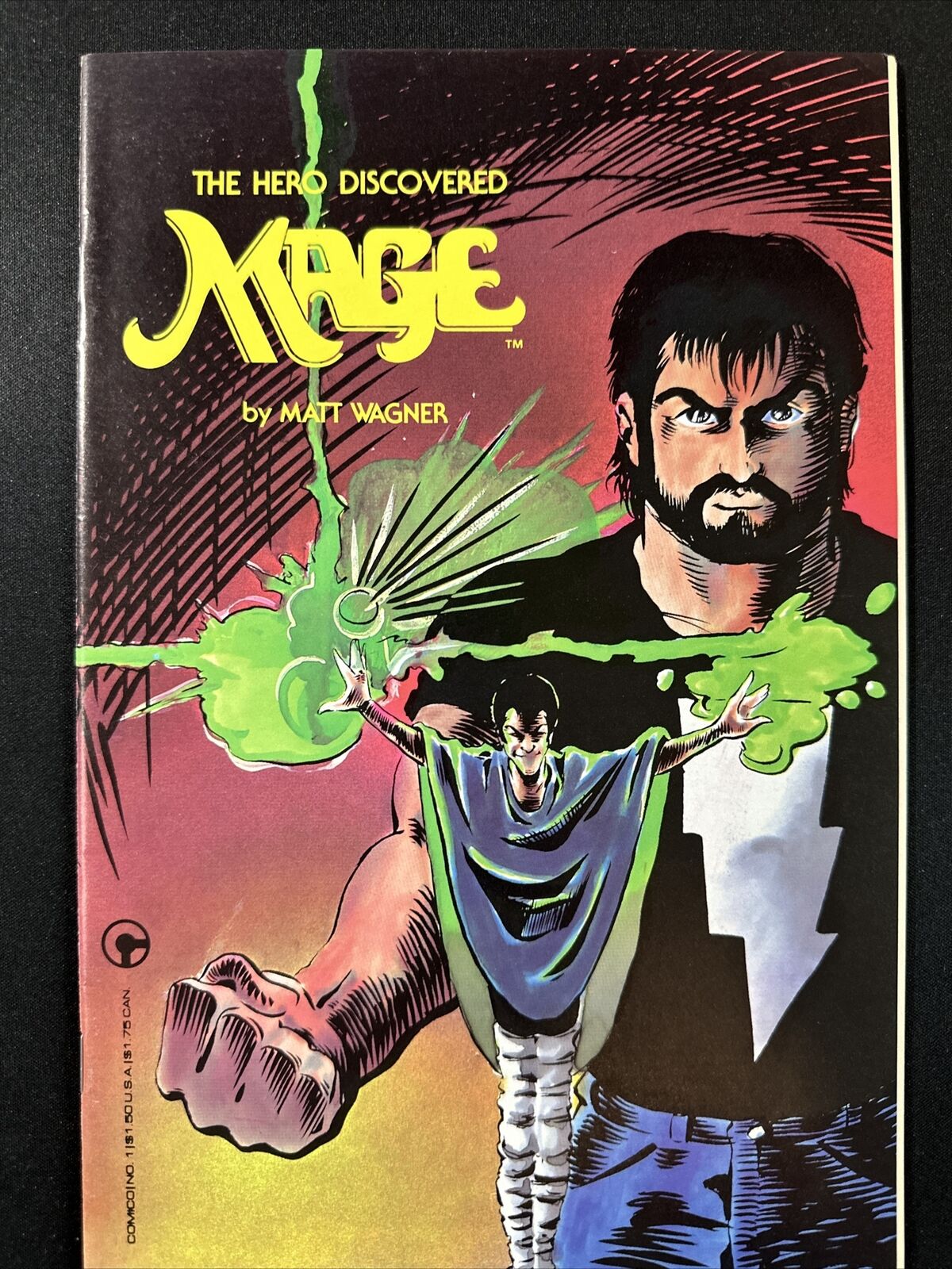 Mage The Hero Discovered #1 Comico Matt Wagner 1984 1st App of Kevin VF *A5