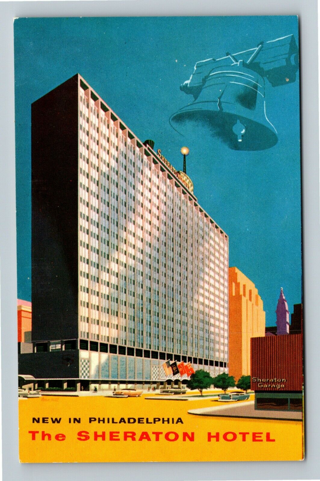 Philadelphia PA-Pennsylvania, Sheraton Hotel, Vintage Postcard