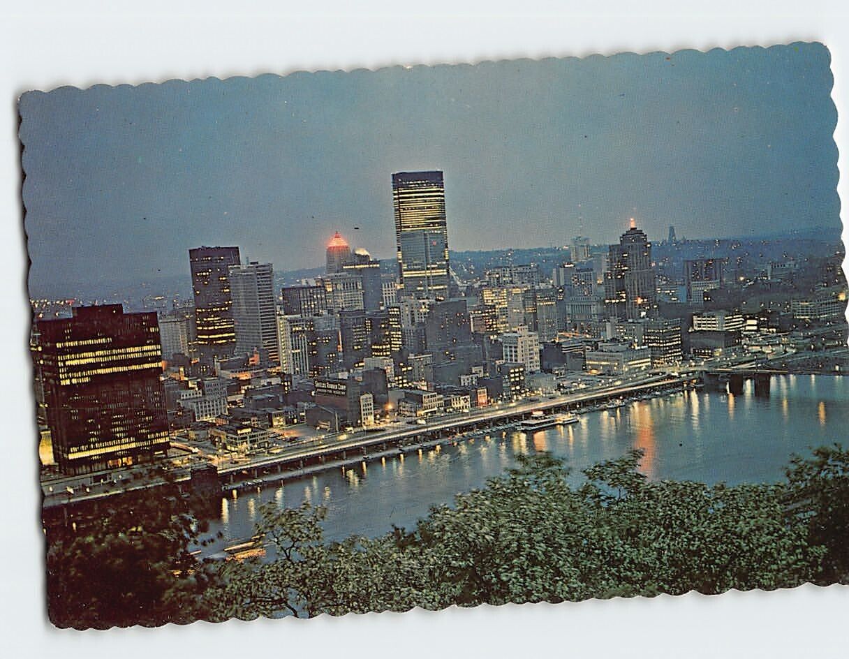 Postcard The Great Triangle Pittsburgh Pennsylvania USA