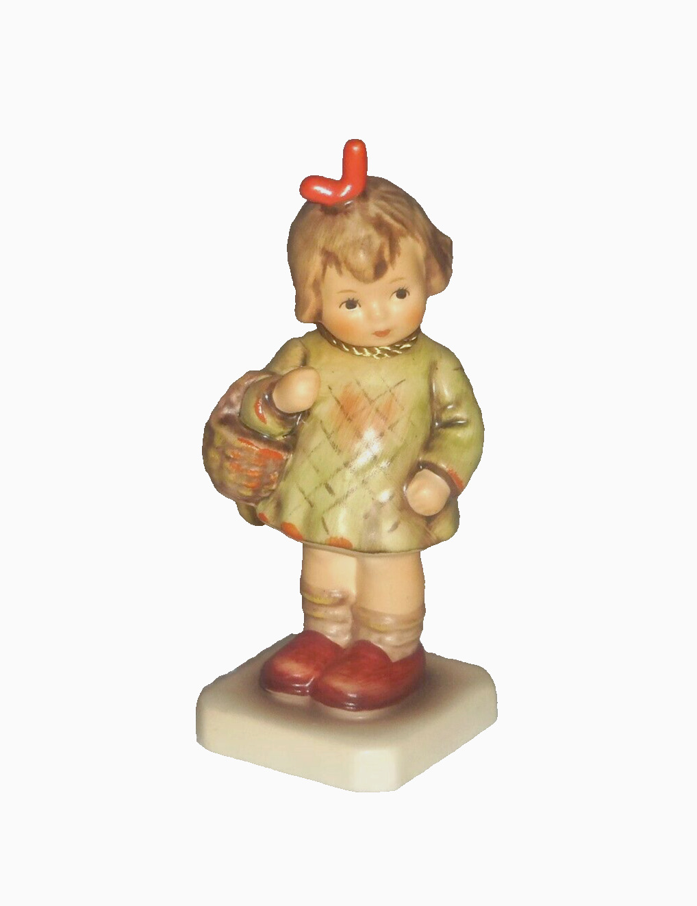 Goebel M. I. Hummel Club Girl Basket I Brought You a Gift Figurine #479 1995/96