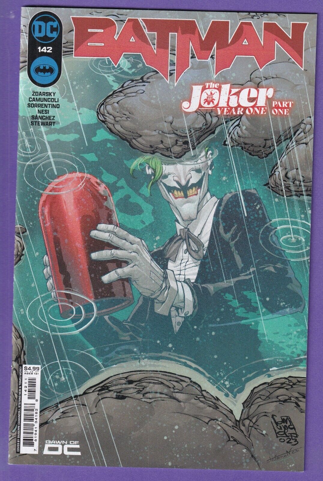 Batman #142 Joker Year One 1st Print Main Cover Variant Actual Scans
