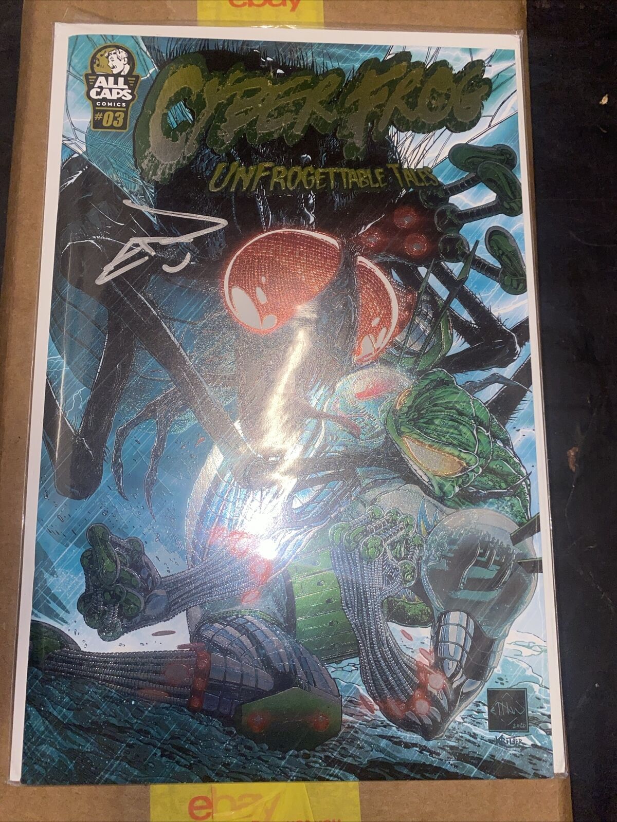 Cyberfrog: Unfrogettable Tales 3 By Ethan Van Sciver VERY RARE HTF OOP NM