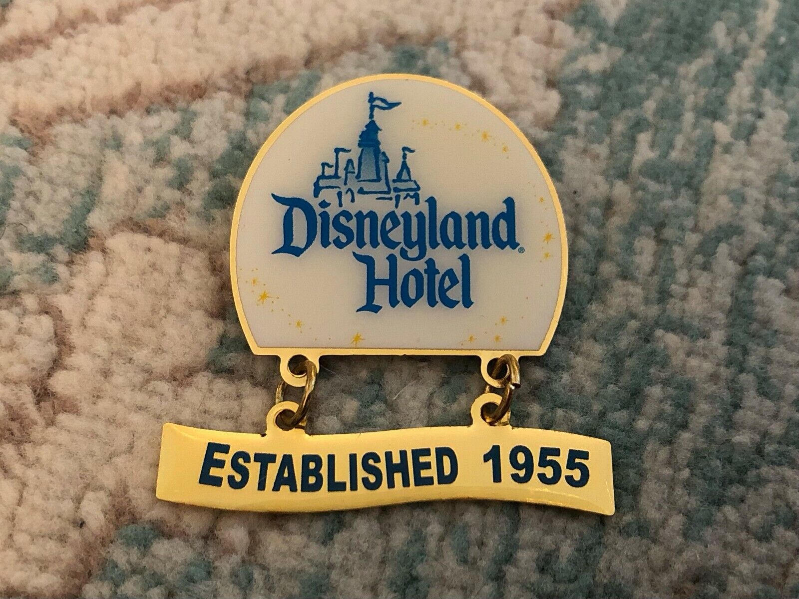 Disneyland Hotel Established 1955 Dangler - Disney Pin 12975