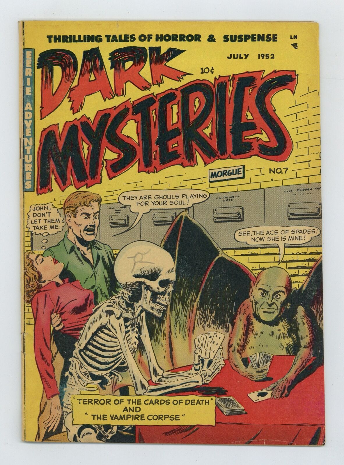 Dark Mysteries #7 VG 4.0 1952