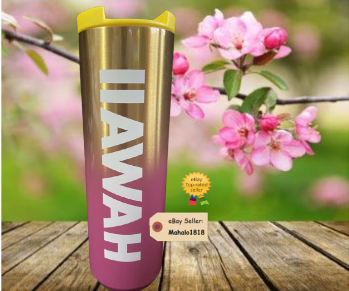 🌺 NEW HAWAII COLLECTION Starbucks Hawaii Pineapple Vacuum Insulated Tumbler NWT
