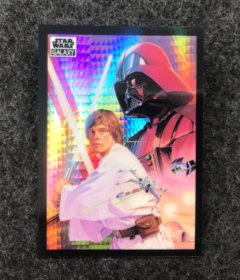 2022 Topps Chrome Star Wars Galaxy #46 The Dark Lord And A New Hope 35/75