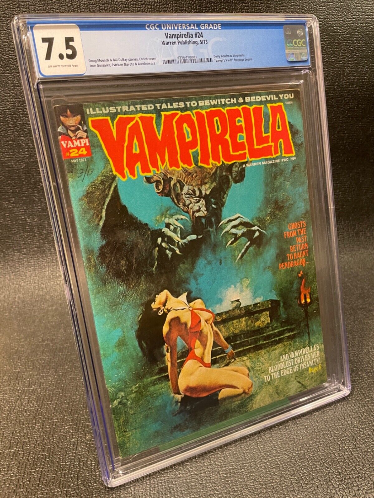 Vampirella #24 (1973) CGC 7.5