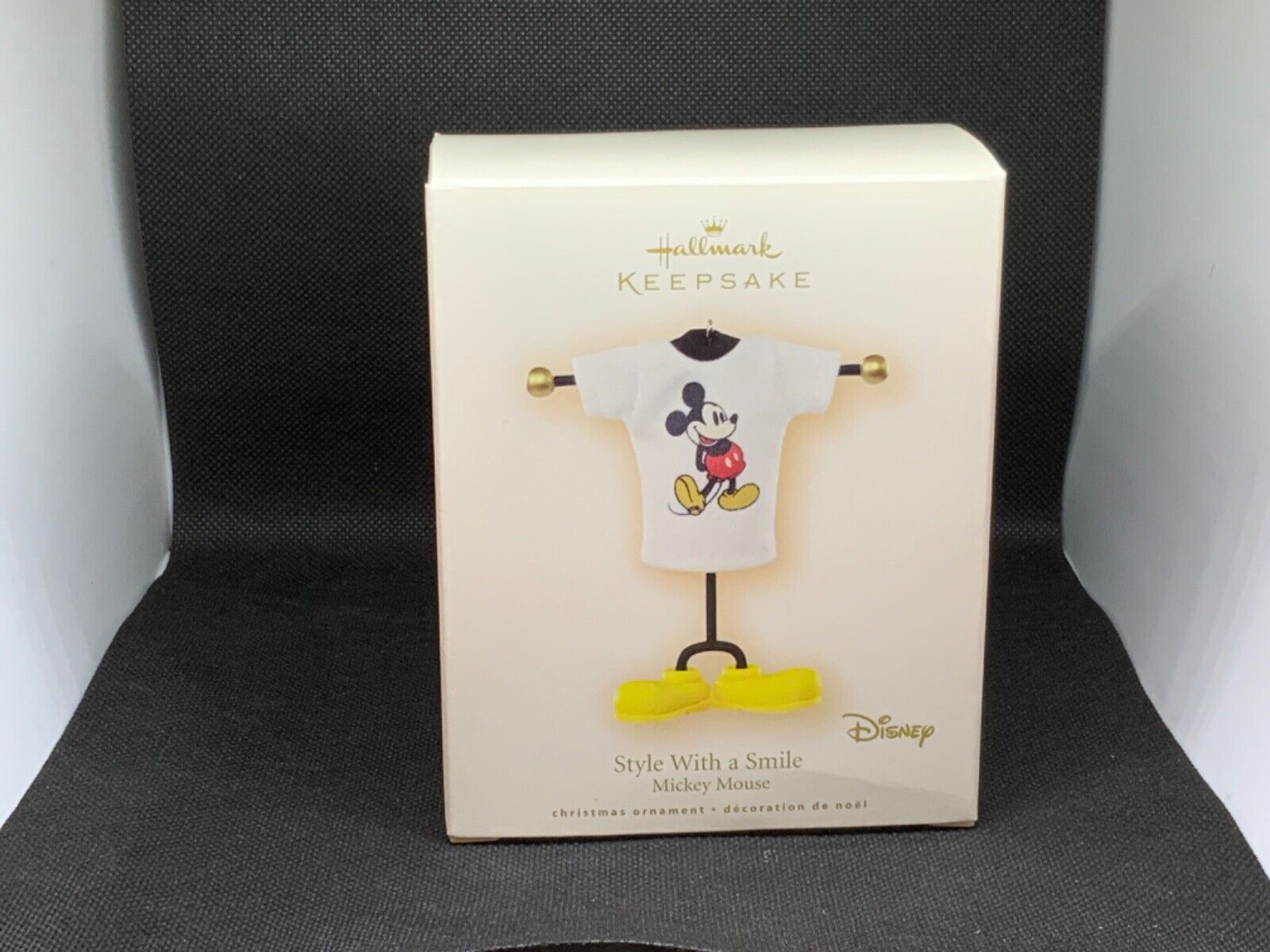 2007 Hallmark Keepsake Ornament -Disney Mickey Mouse, Style With A Smile, NEW