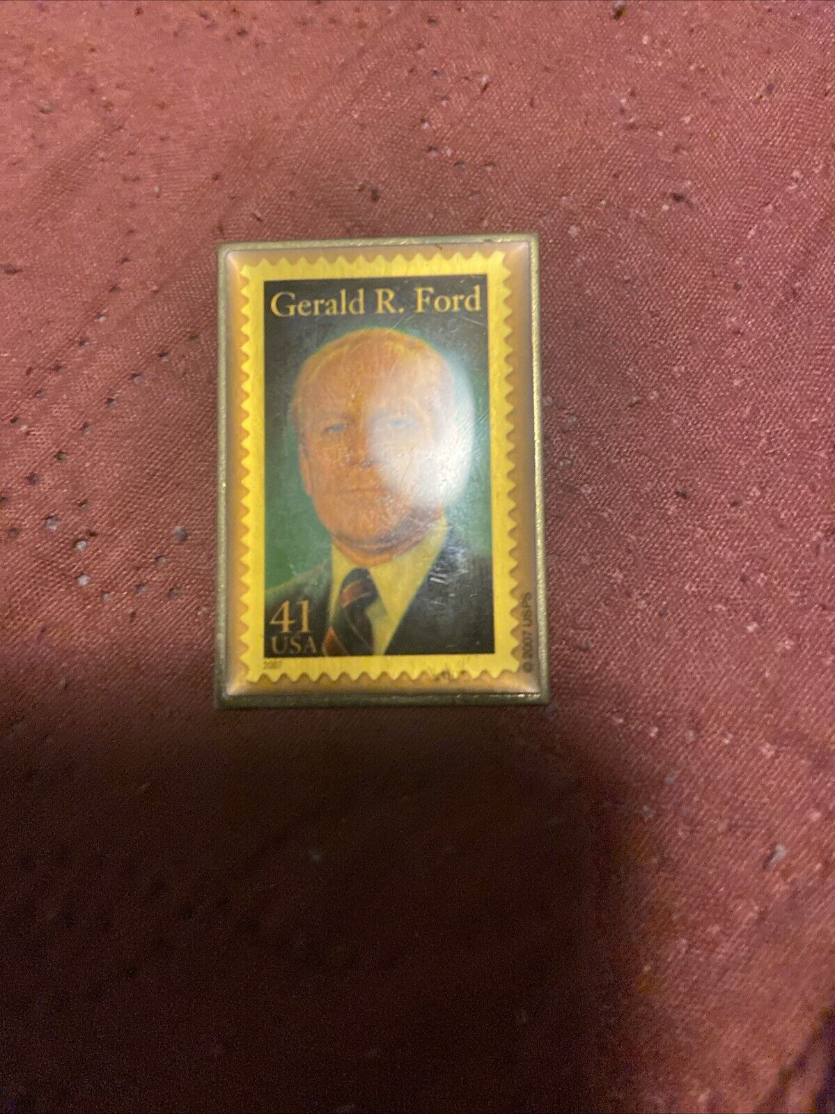 Gerald Ford 41st President Pin Made in the USA