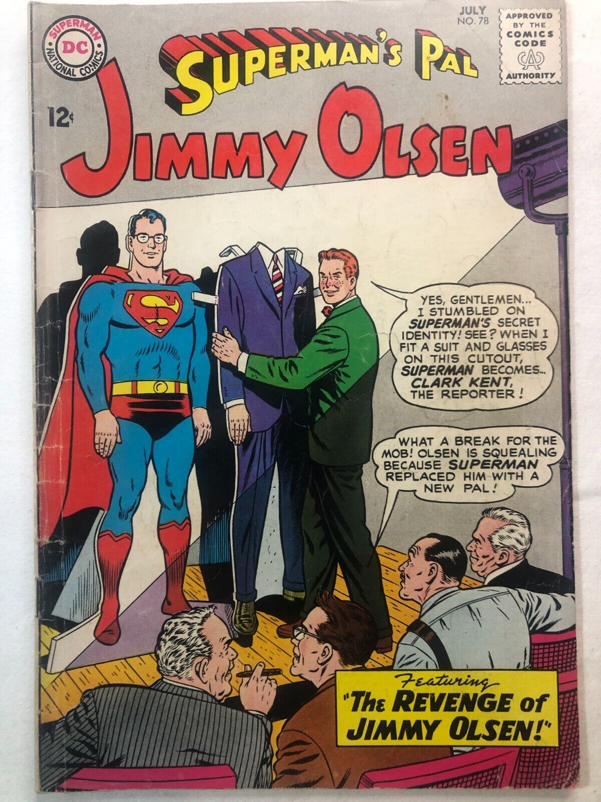 Superman's Pal Jimmy Olsen #78 July 1964 Vintage Silver Age DC Comics