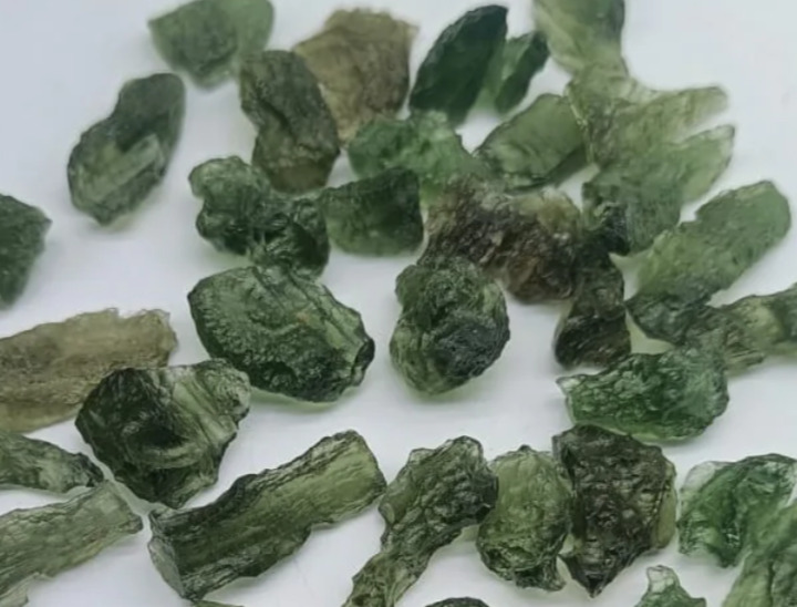 5 pieces genuine moldavite