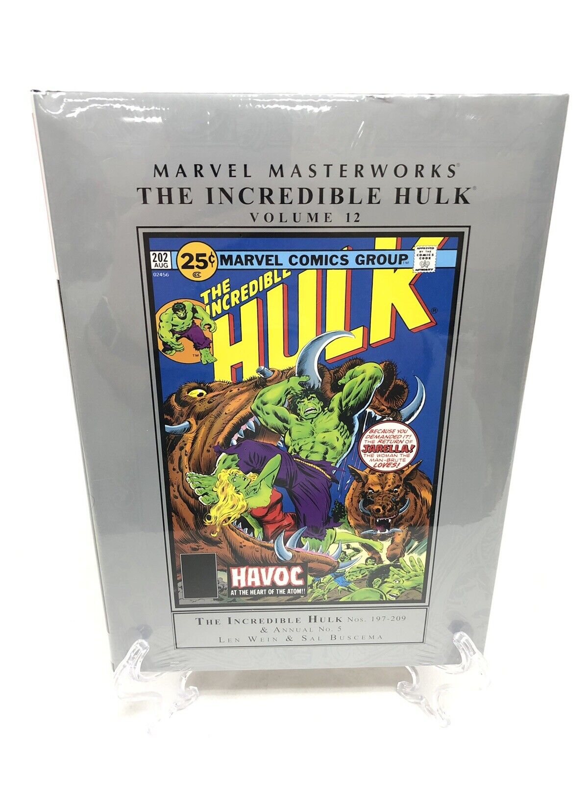 The Incredible Hulk Volume 12 Marvel Masterworks HC Hard Cover New Sealed