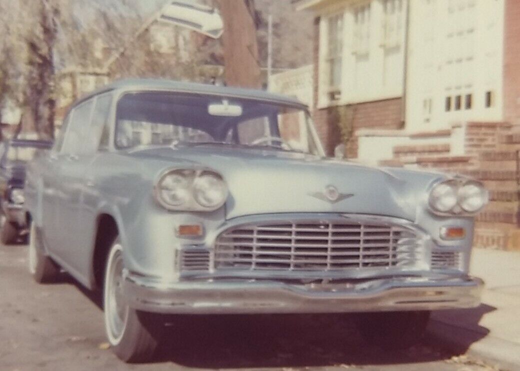 Original 1960s CHECKER Superba Photo Street Scene Not Cab/Marathon Rare Image #2