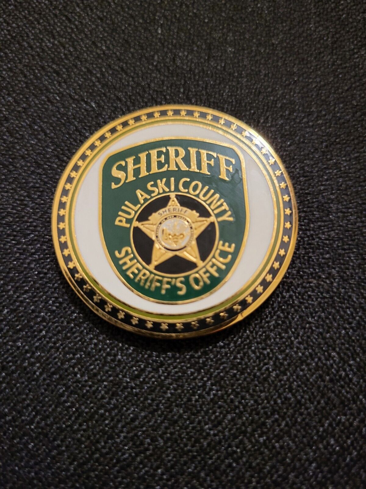 Arkansas State Pulaski County Sheriff Office / Department Challenge Coin 