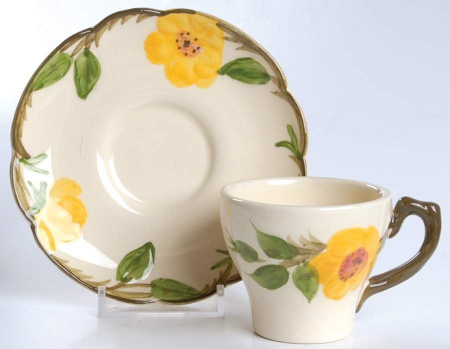 Franciscan Meadow Rose Demitasse Cup & Saucer 7006030