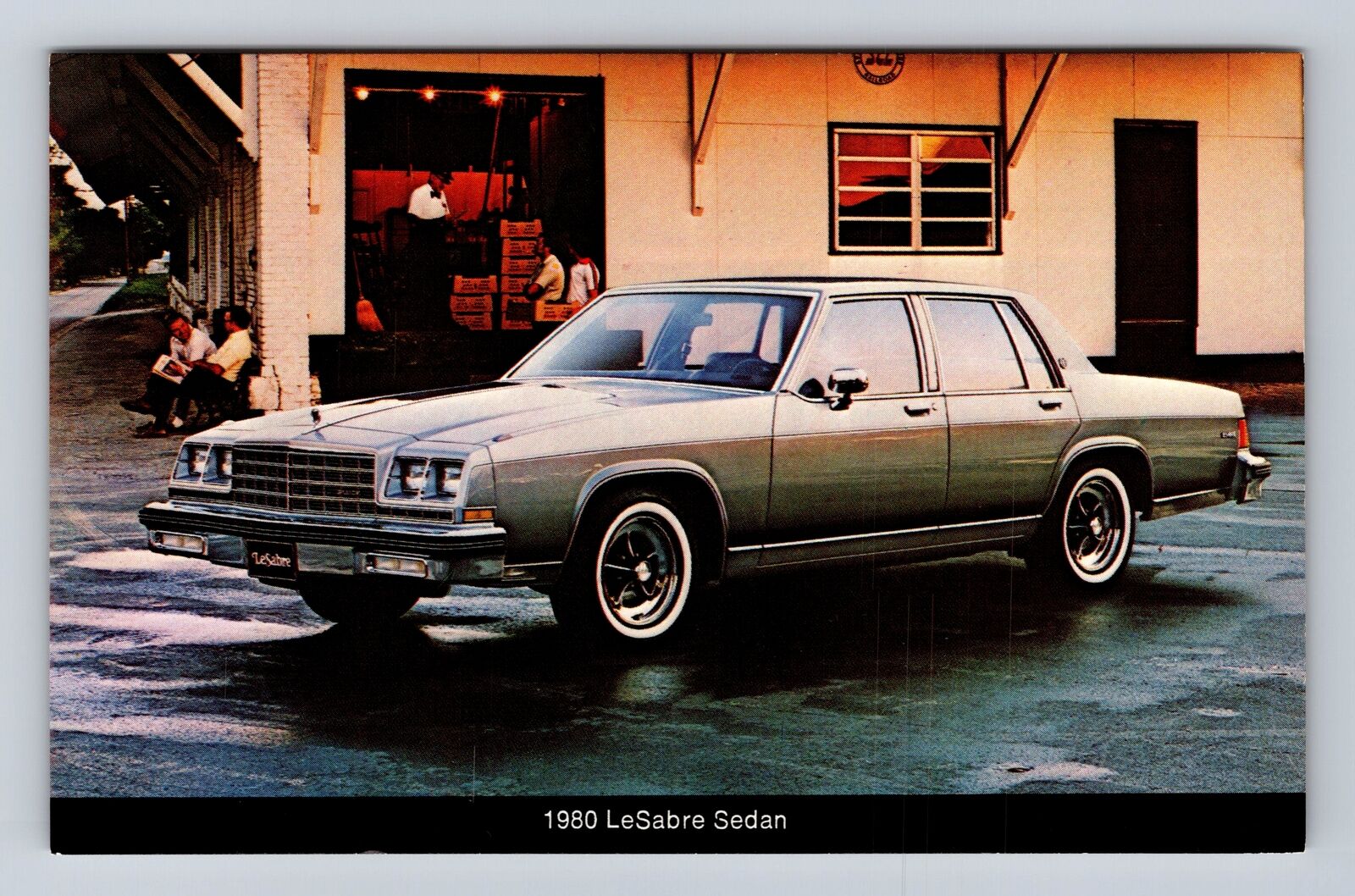 Reno NV-Nevada, 1980 La Sabre Sedan, Scott Motor Company, Vintage Postcard