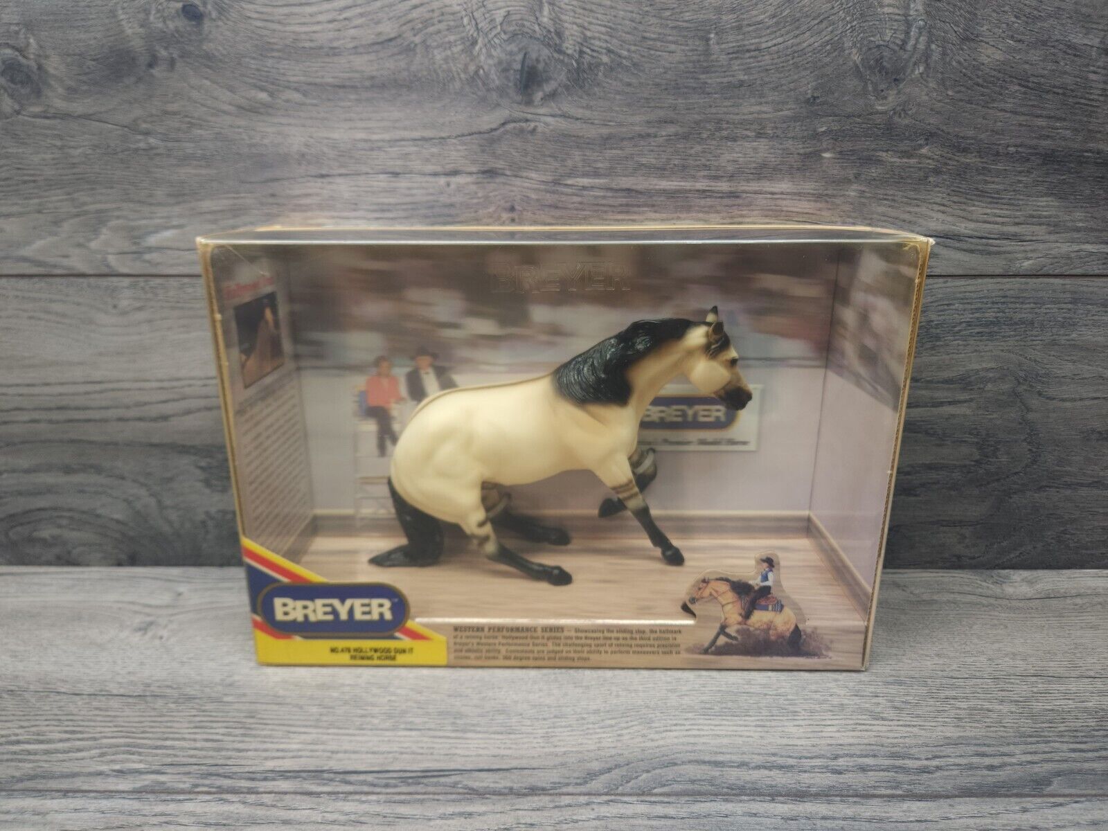 Breyer No 478 Hollywood Dun It Reining Horse Champion Stallion 1994 USA IN BOX