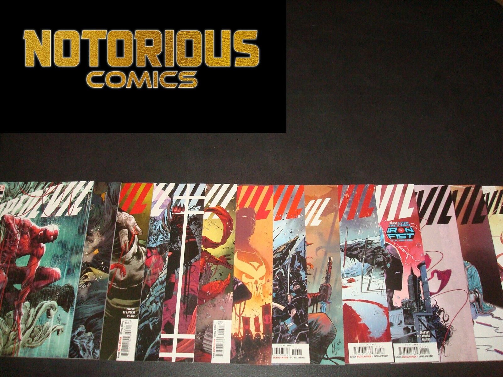 Daredevil 1-14 Complete Comic Lot Run Set Zdarsky Marvel Collection