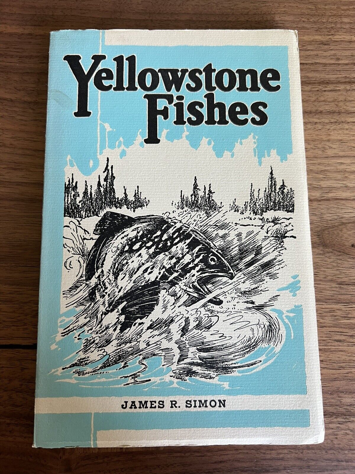 Yellowstone Fishes  1939, James R. Simon - PRISTINE