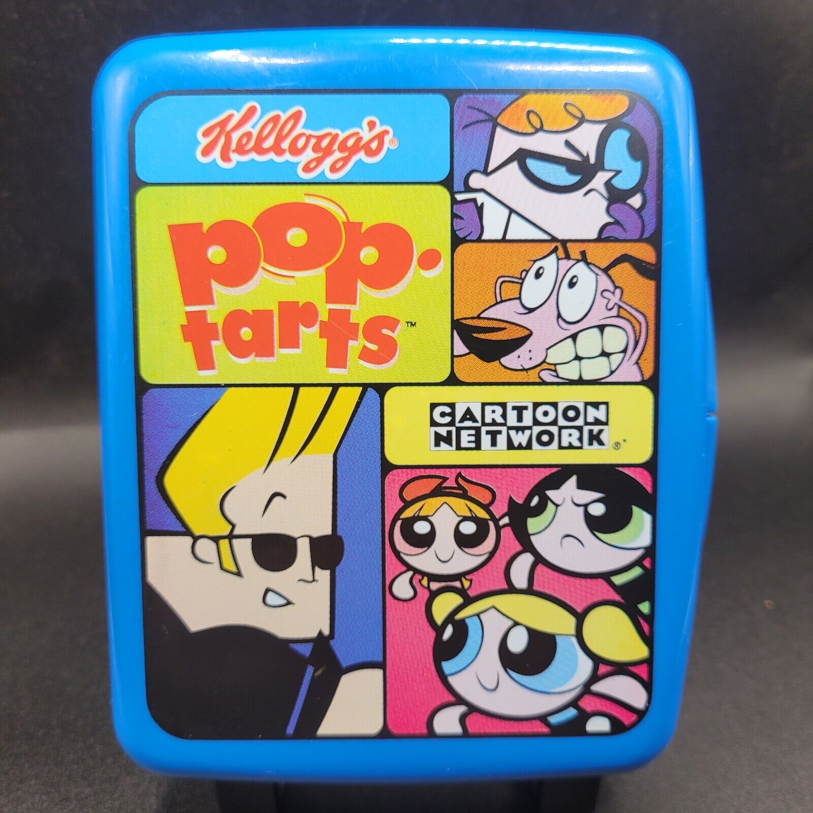Vintage Kellogg\'s Pop Tarts  Cartoon Network Container / Case Power Puff Girls