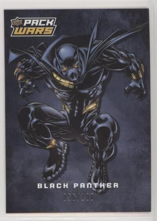2018-19 UD MARVEL ANNUAL PACK WARS ACHIEVEMENT BLACK PANTHER /100 ePACK