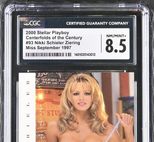 2000 Playboy Centerfolds of the Century Nikki Ziering #93 Ms Sep 1997 CGC 8.5