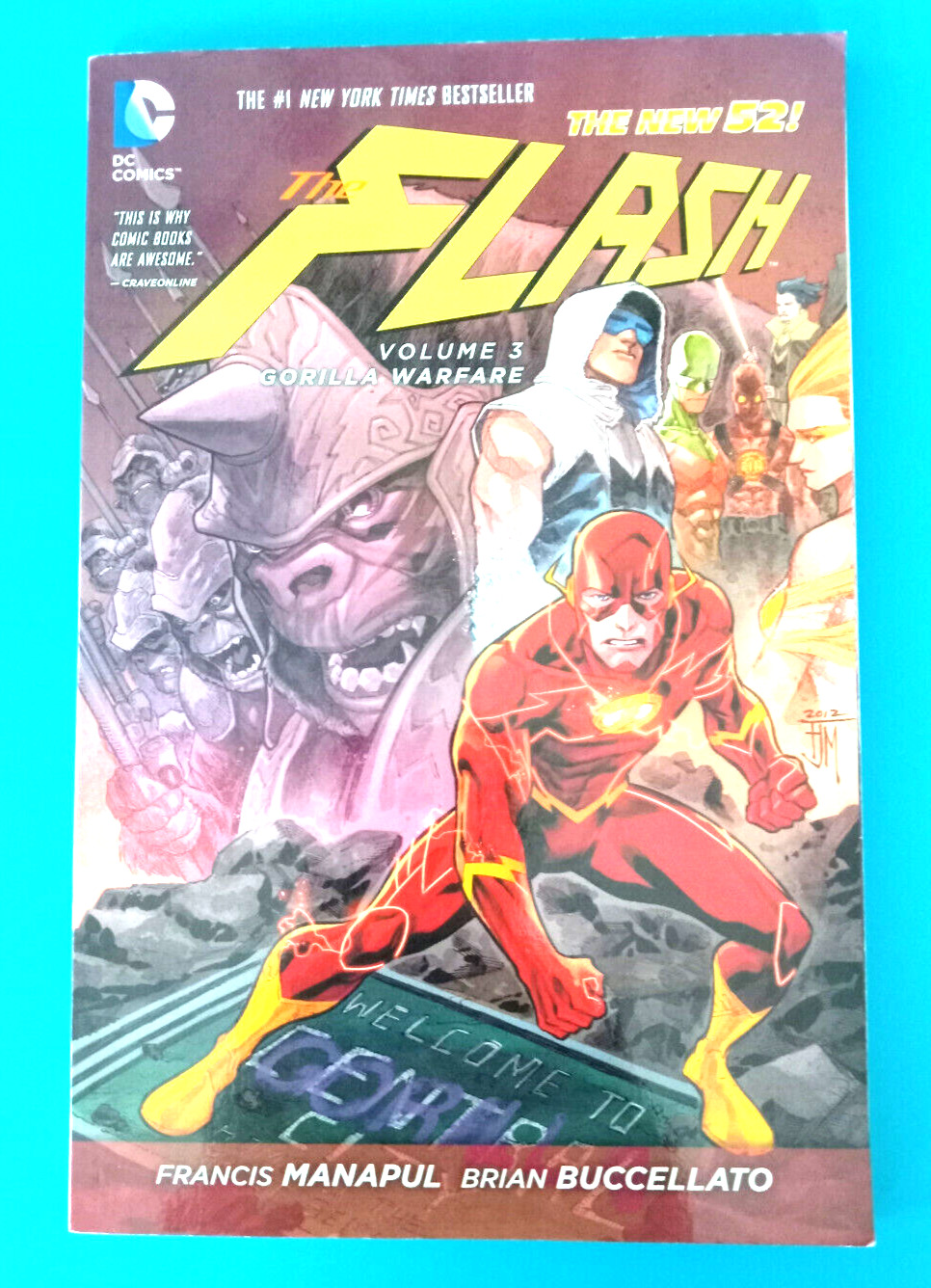 The Flash Volume 3 Gorilla Warfare DC New 52 TPB