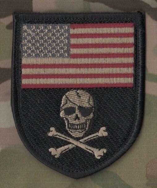 NATO JOINT SPECIAL OPERATIONS TASK FORCE IRAQ/AFGHANISTAN vêlkrö US FLAG SKULL
