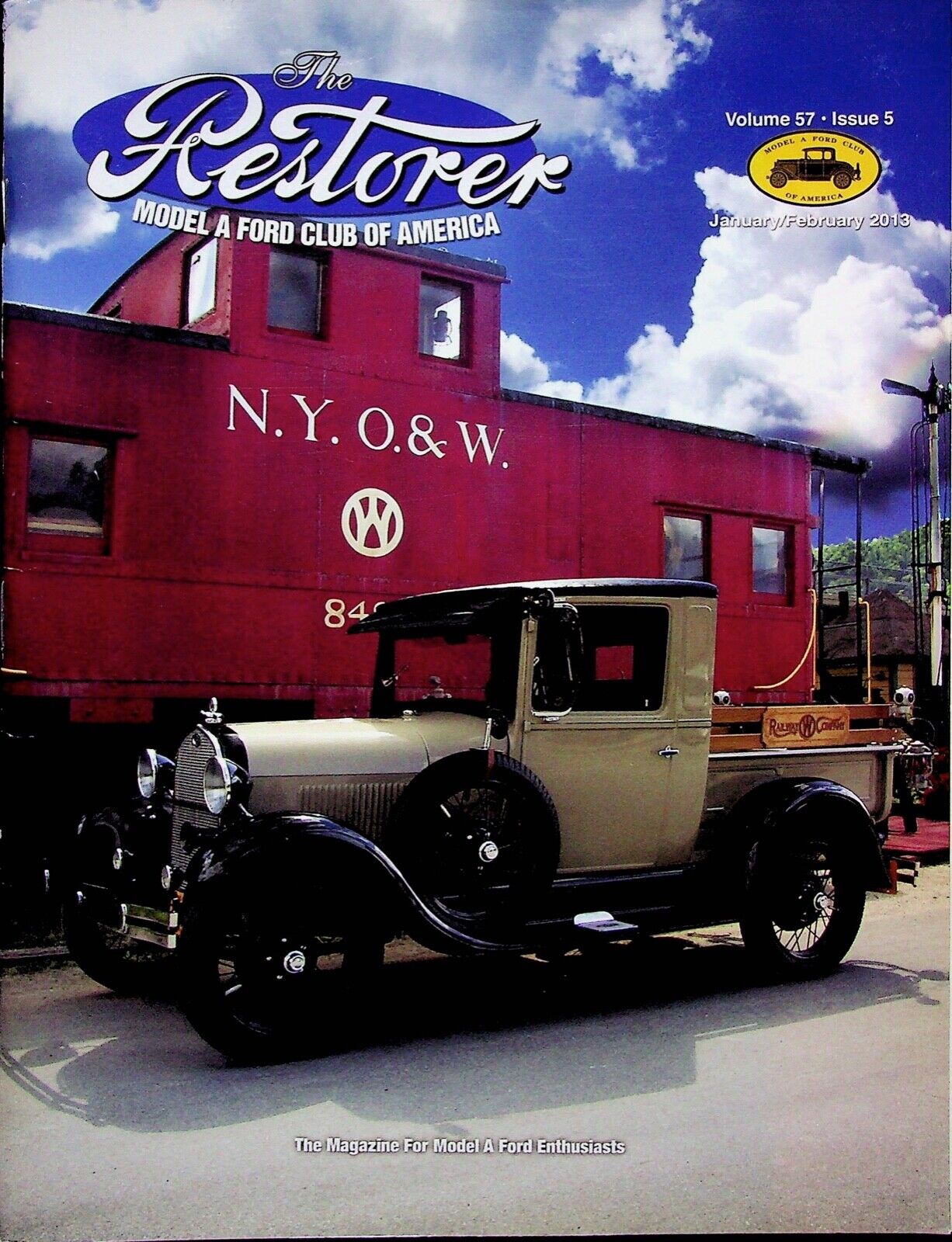 1929 MAINTENANCE PICKUP - THE RESTORER CAR MAGAZINE - MODEL A FORD CLUB, 2013