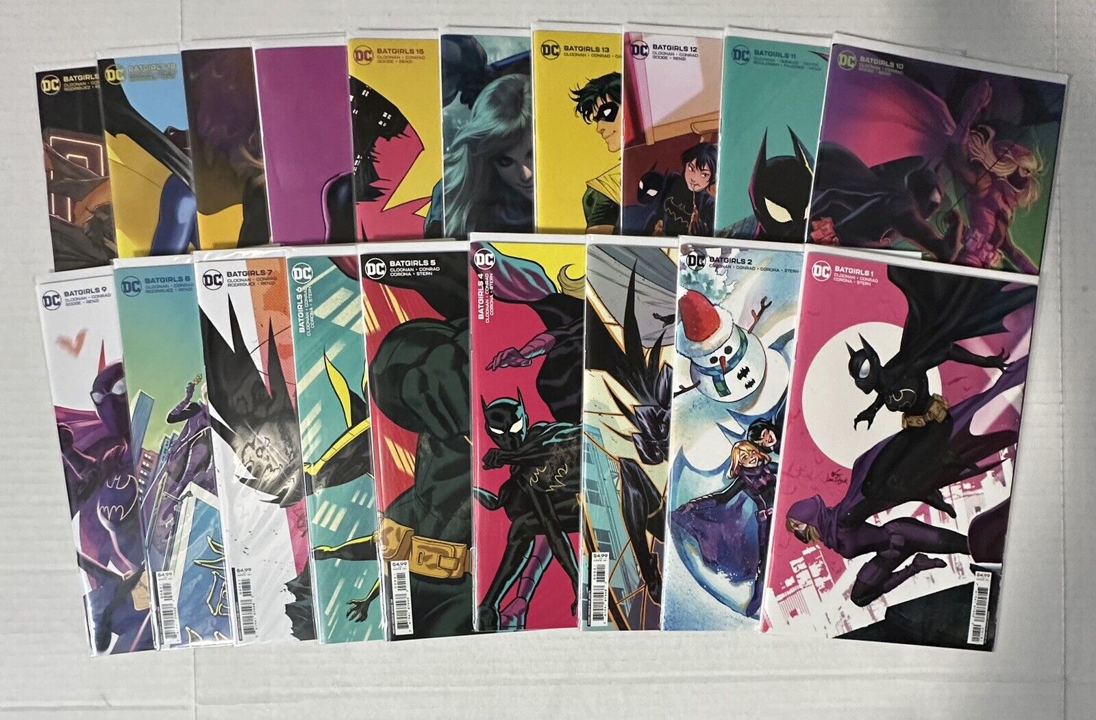 DC: Batgirls Vol.  1 (2022) #1-19 Complete Cover B Set