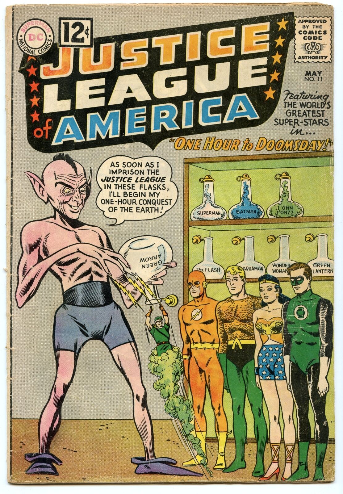 Justice League of America 11 (May 1962) VG- (3.5)