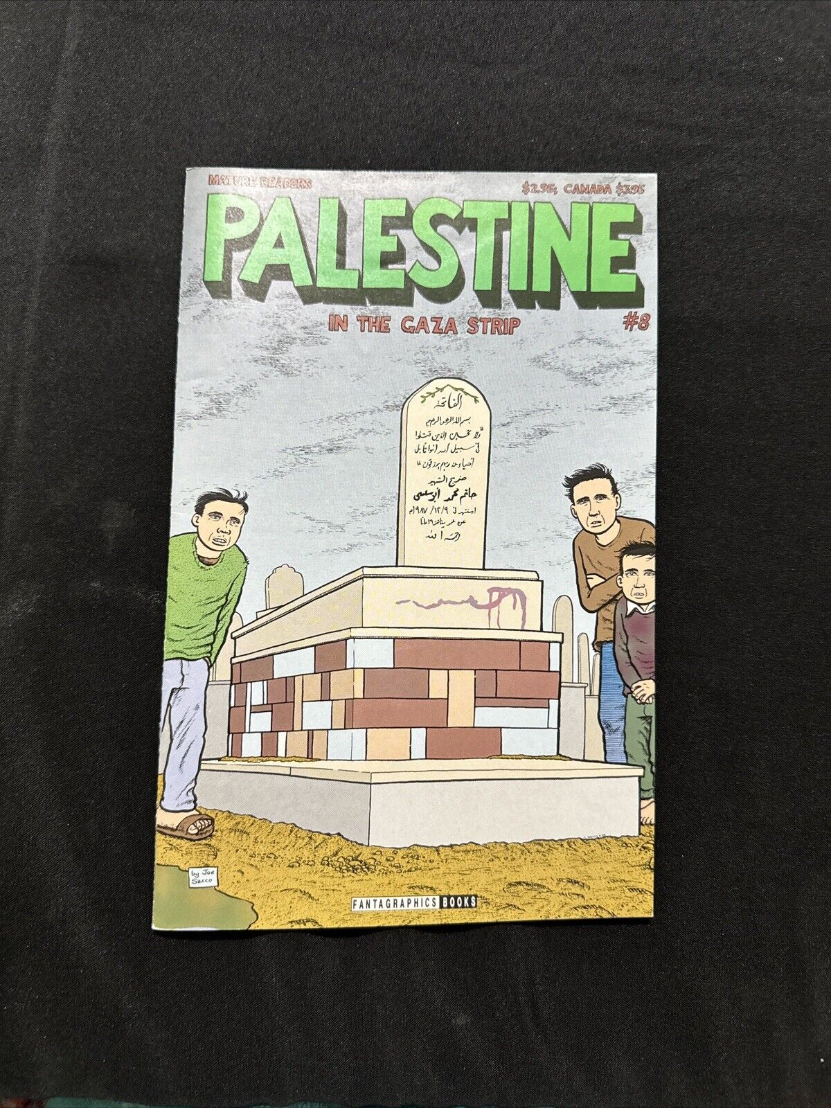 PALESTINE In The Gaza Strip 1995 #8 Fantagraphics Comic Book Sacco