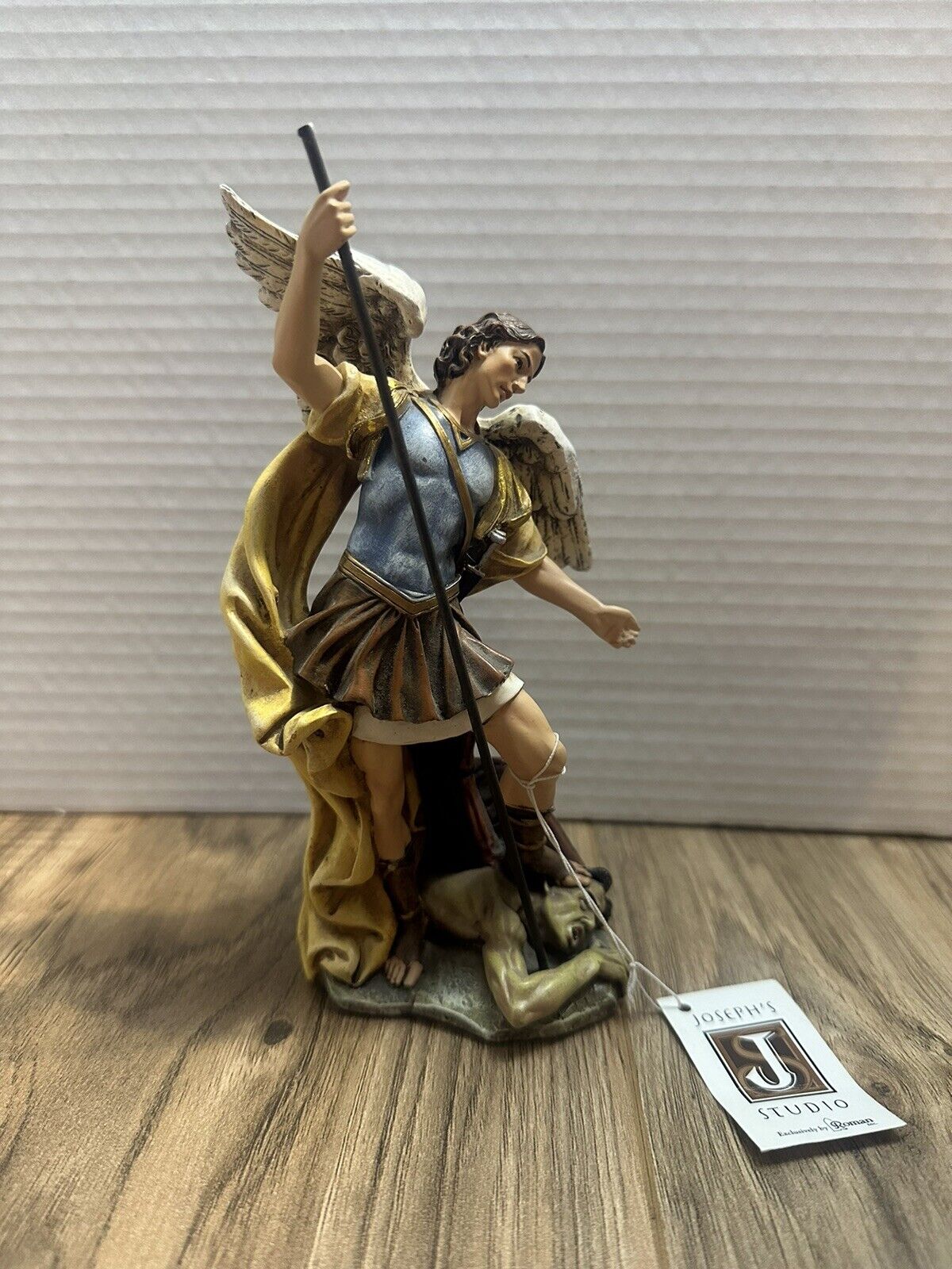 Saint Michael the Archangel Statue Figurine 7 in St. Joseph Studio Renaissance 
