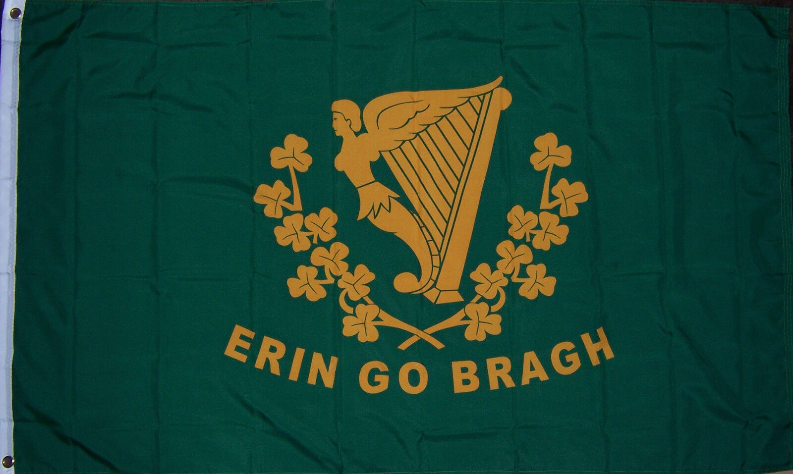 NEW 3x5 ft ERIN GO BRAGH ST PATRICKS DAY IRELAND IRISH FLAG better quality us