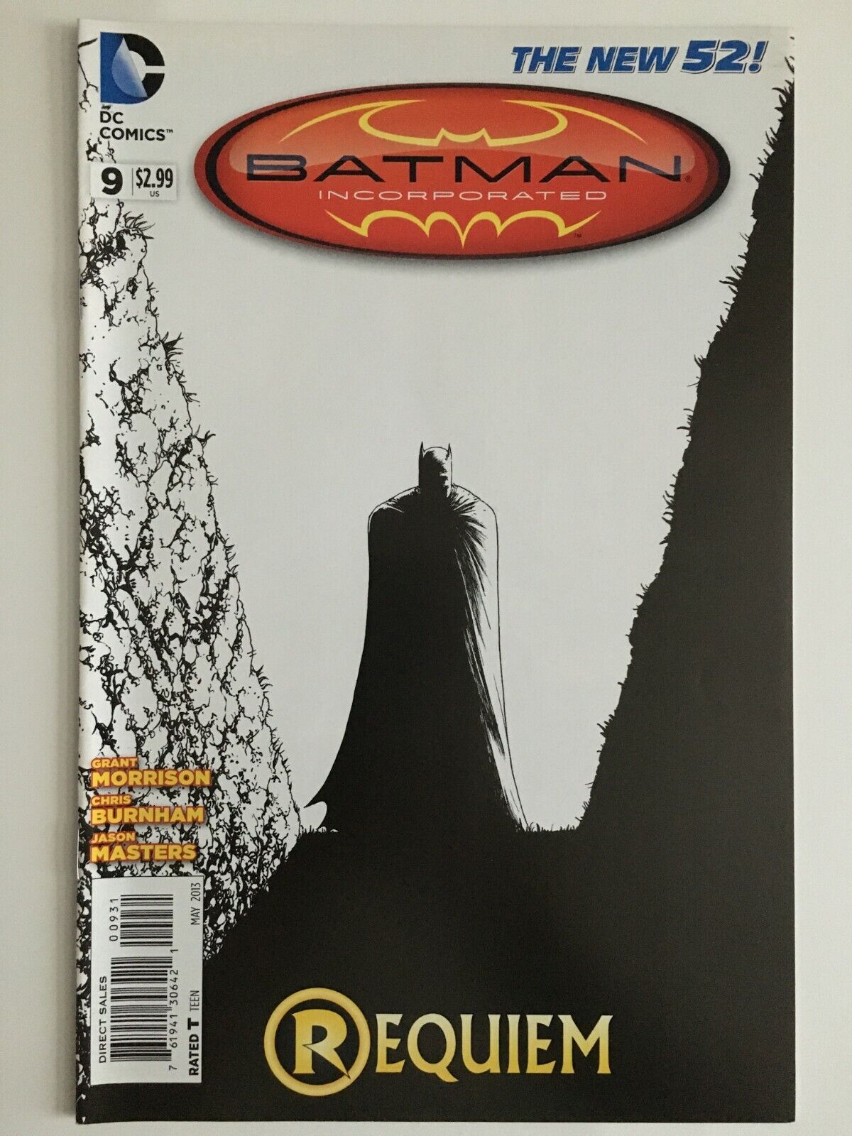 Batman Incorporated #9 2012 2013 Lmtd 1:100 Variant DC Comic Book