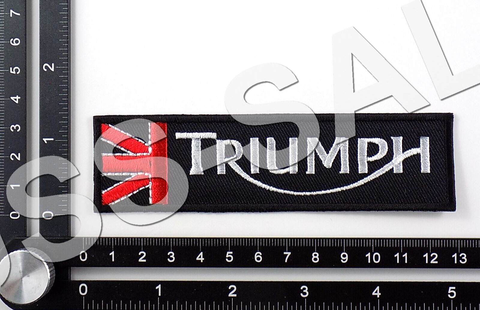TRIUMPH MOTORCYCLES EMBROIDERED PATCH IRON/SEW ON ~4-7/8\