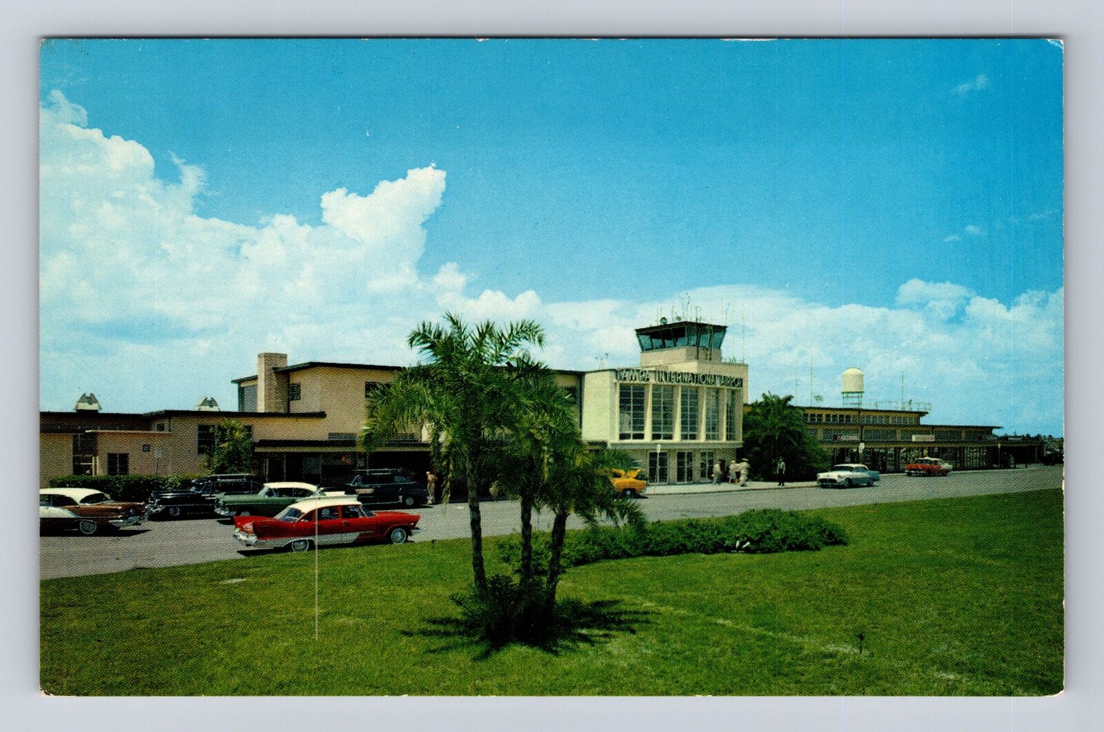 Tampa FL-Florida, The Terminal At Tampa International Airport Vintage Postcard