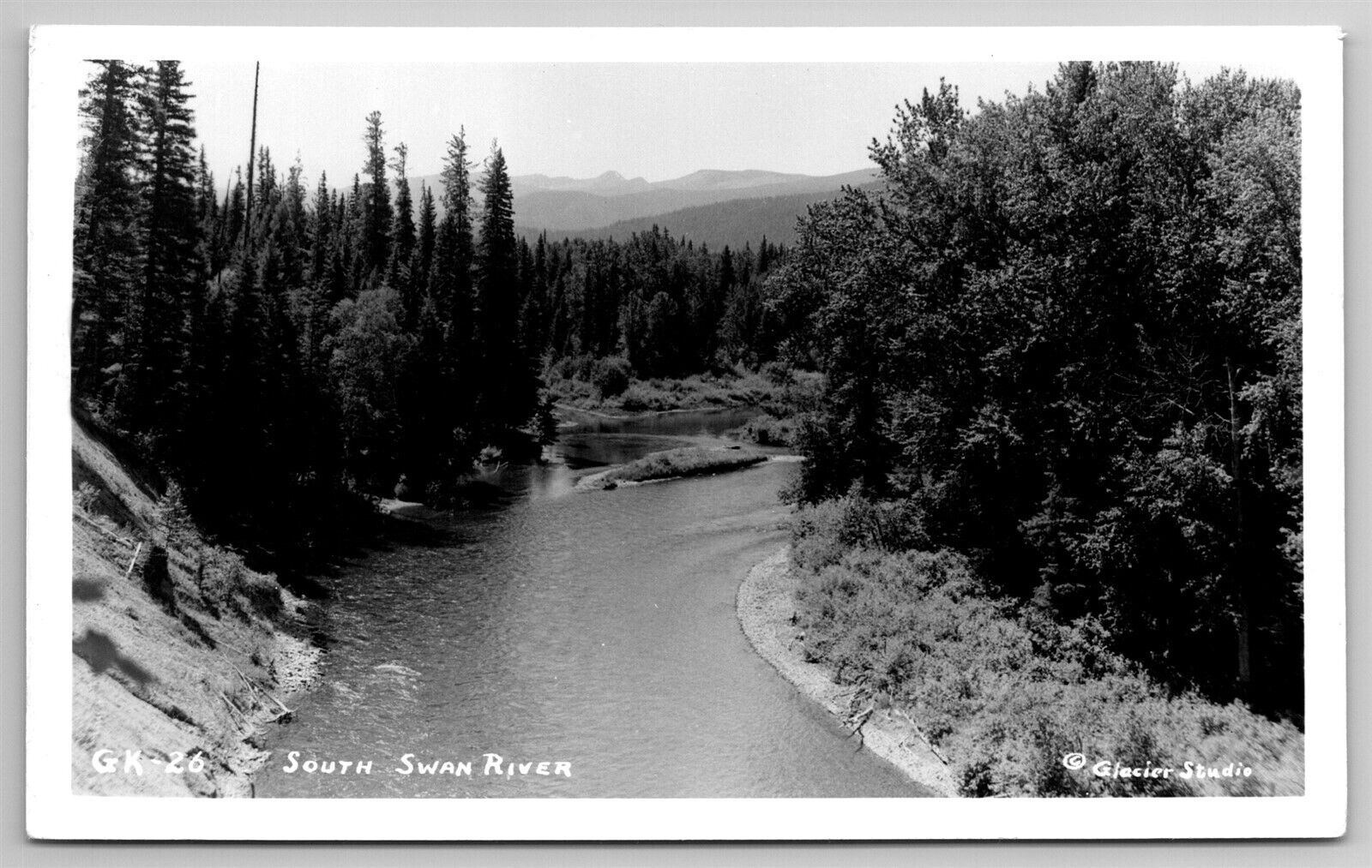 RPPC South Swan River C1958 Postcard M26