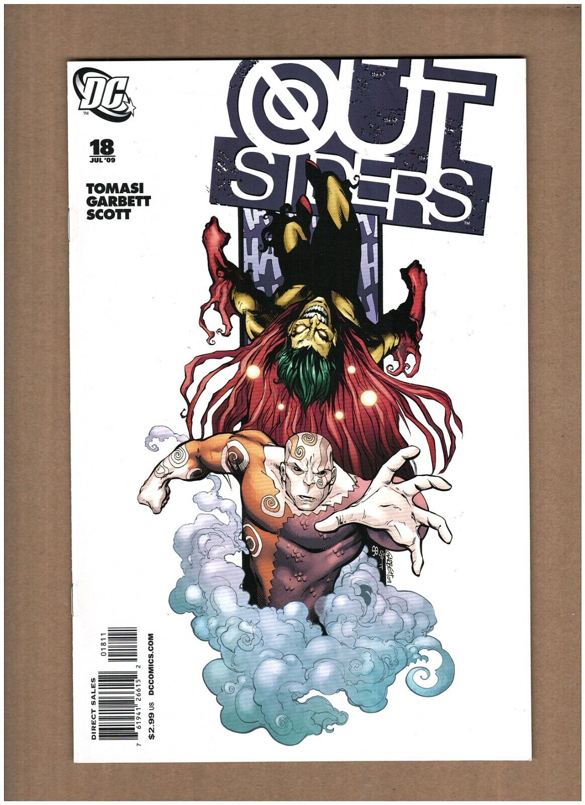 Outsiders #18 DC Comics 2009 Metamorpho NM- 9.2