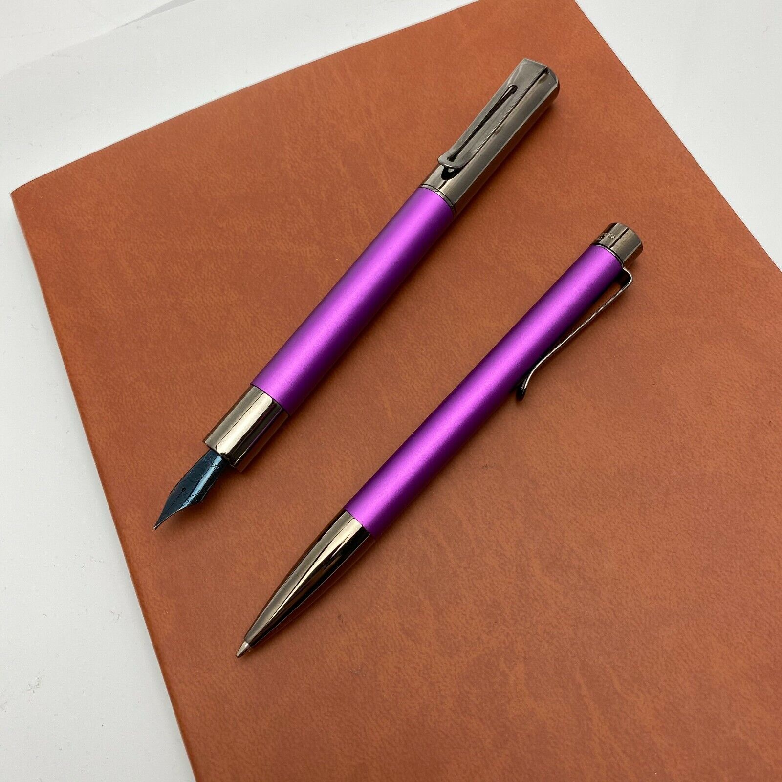 Monteverde Ritma Purple Fountain Pen New Jowo Nib Size Variation Great Daily Pen