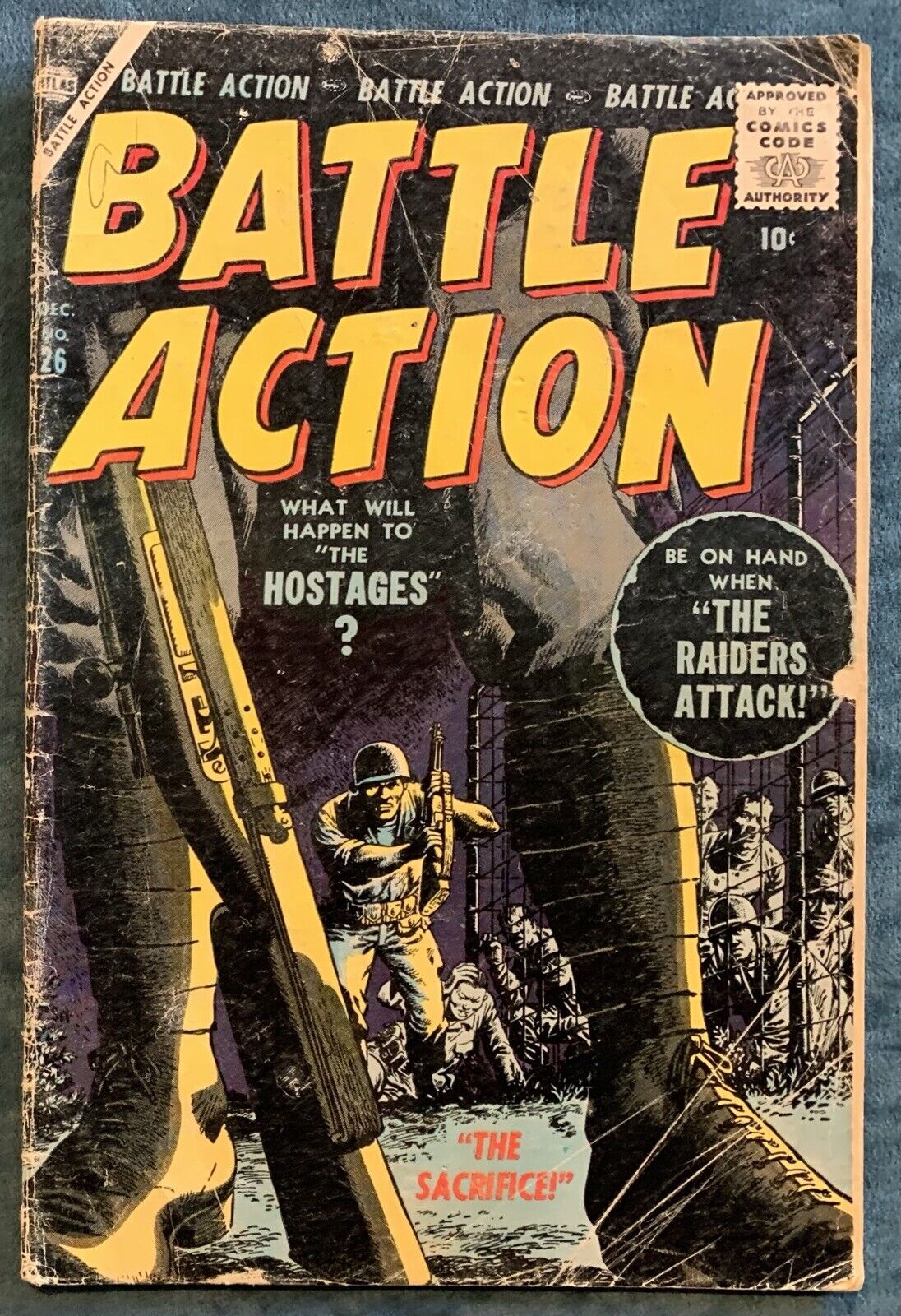 Battle Action #26  Dec 1956  Atlas War