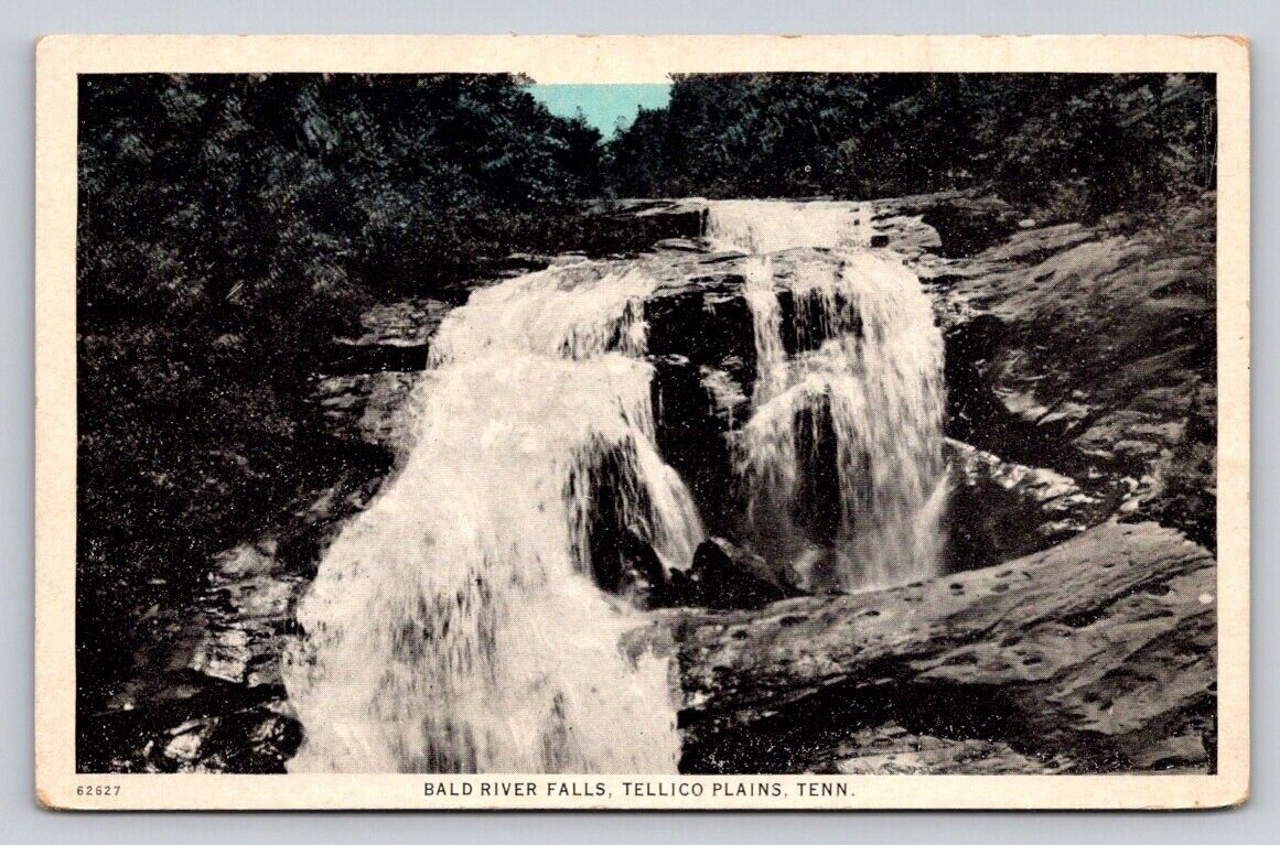c1920 Bald River Falls Tellico Plains Tennessee P83A