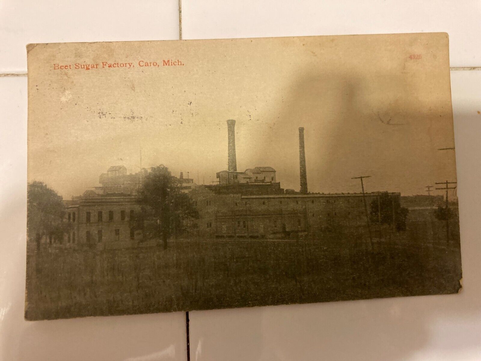 Early 1900\'s  Caro Sugar Factory Caro Michigan